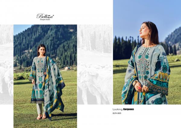 Belliza Aalia Exclusive Embroidery Dress Material Collection
